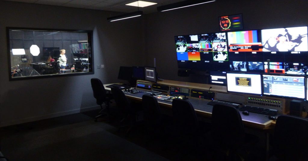 1 Production control gallery looking left to studio