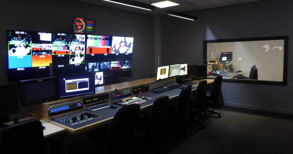 2 Production gallery looking right to audio control suite