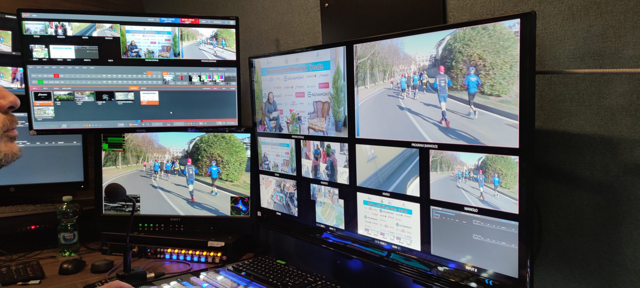 KILOVIEW goes the distance with MediaNews at the Trecate Half Marathon OB van scaled