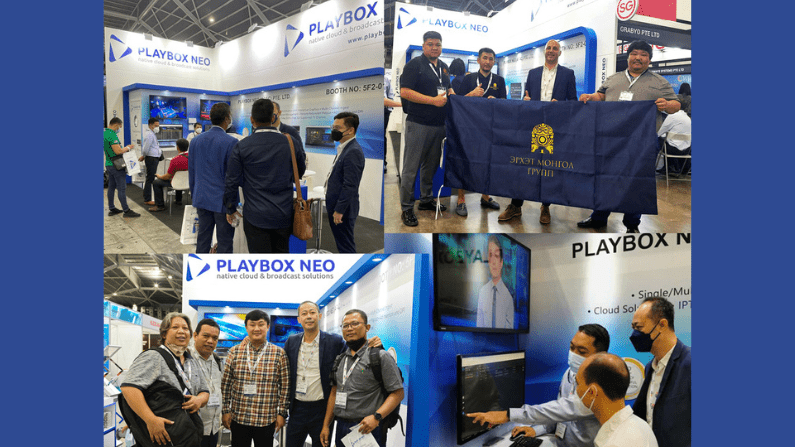 PlayBox Neo Demonstrates Latest Advances in Onsite, Offsite and Multisite TV Channel Branding and Playout at Broadcast Asia